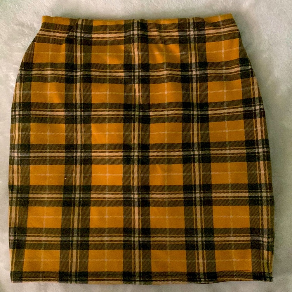 Plaid Skirt